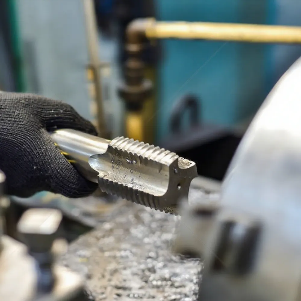 Wie lässt sich das Problem des Gewindebohrerbruchs beim Einsatz einer Radialbohrmaschine lösen?